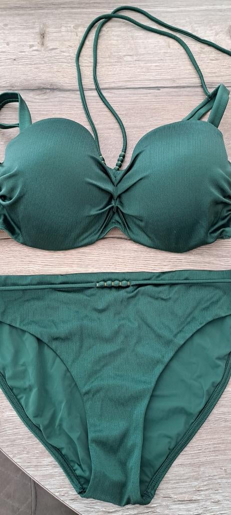 Cyell bikini Donker Groen, Kleding | Dames, Ophalen of Verzenden, Zo goed als nieuw, Groen, Bikini