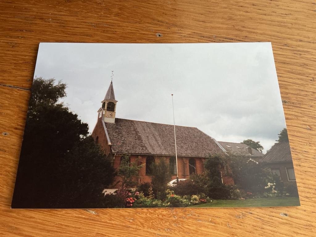 C2827 Tienhoven kerk, Ophalen of Verzenden, Voor 1940, Zo goed als nieuw