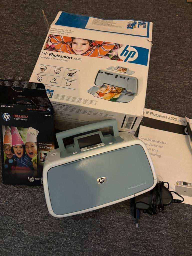 HP Fotoprinter, Computers en Software, Printers, Ophalen, Zo goed als nieuw, Fotoprinter