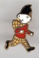 Engelse politie Rupert Bear koper PIN ( BLAD4_422 ), Verzamelen, Speldjes, Pins en Buttons, Nieuw, Speldje of Pin, Figuurtje, Verzenden