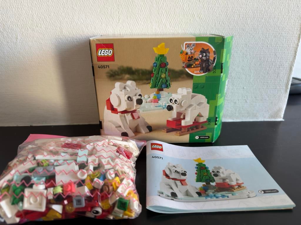 Lego 40571 IJsberen in de winter, Ophalen of Verzenden, Gebruikt, Complete set, Lego