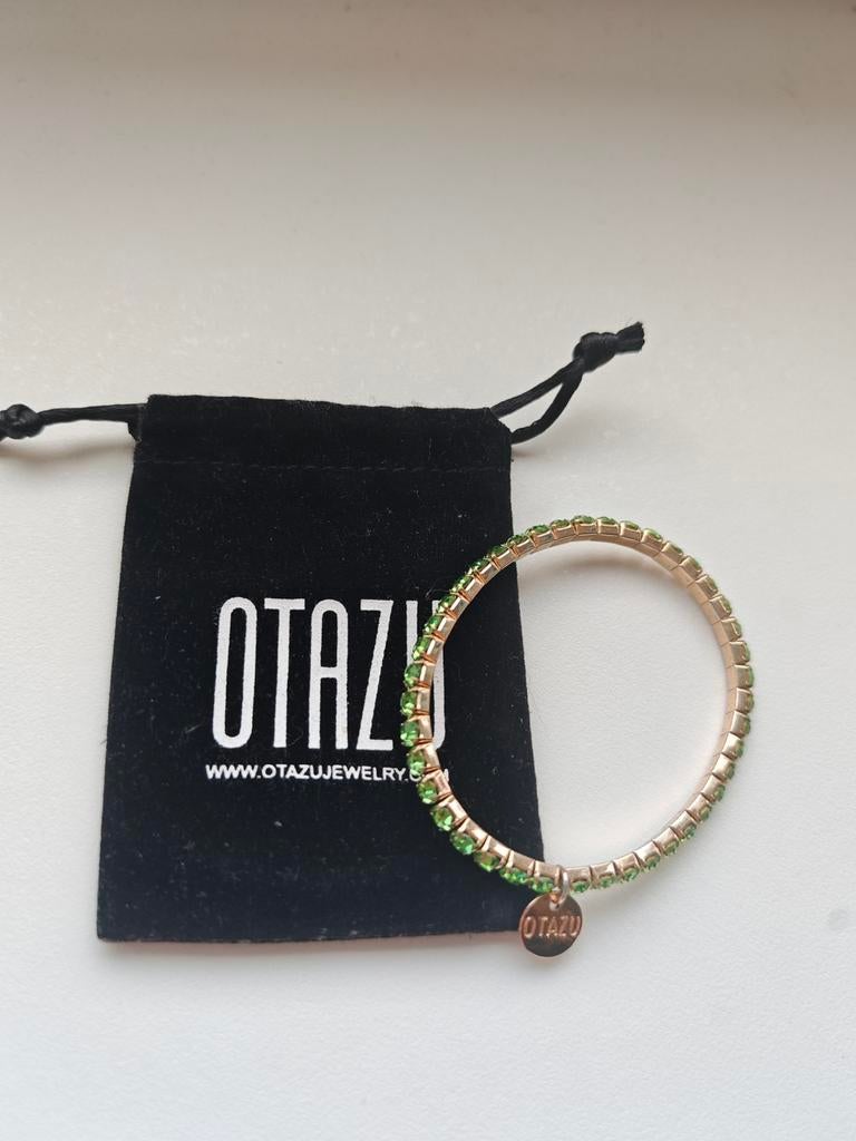 Otazu armband swarovski kristallen+10 euro extra op de site, Sieraden, Tassen en Uiterlijk, Armbanden, Met kristal, Overige materialen