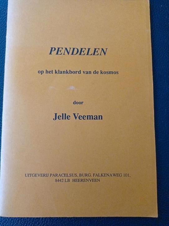Zeldzaam Boekje Pendelen Jelle Veeman - Nieuwstaat!, Achtergrond en Informatie, Spiritualiteit algemeen, Nieuw, Ophalen of Verzenden