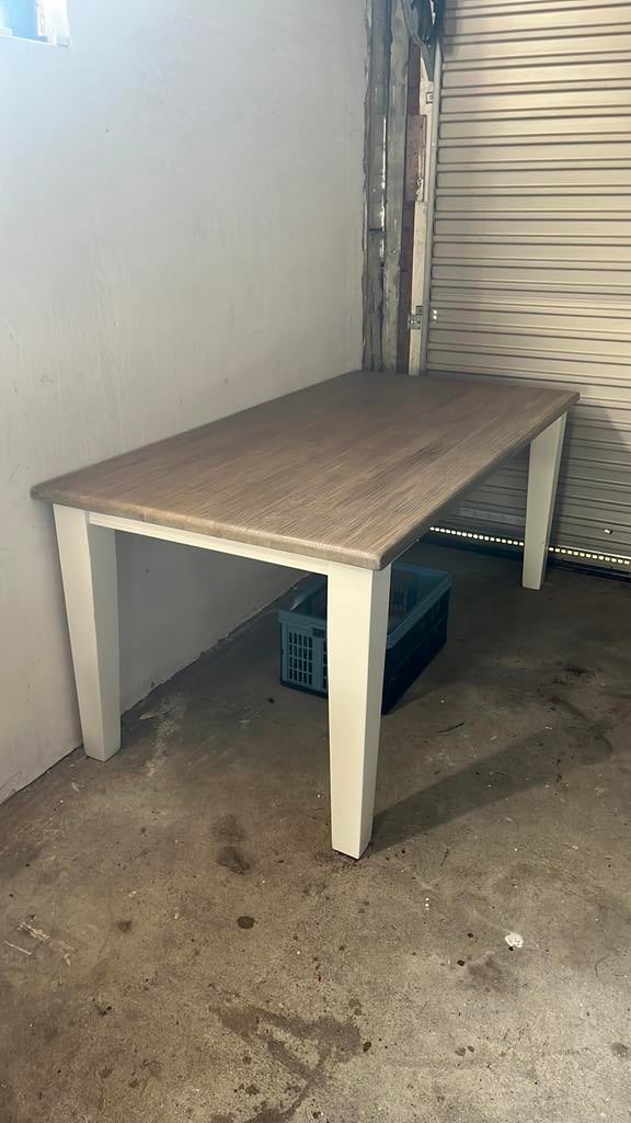 Keukentafel., Huis en Inrichting, Tafels | Eettafels, Ophalen, 50 tot 100 cm, Zo goed als nieuw, 150 tot 200 cm