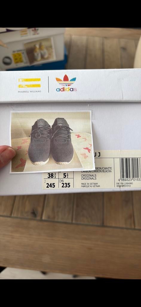 Adidas Pharrel Williams Tennis Hu C, Ophalen, Nieuw, Wit, Sportschoenen