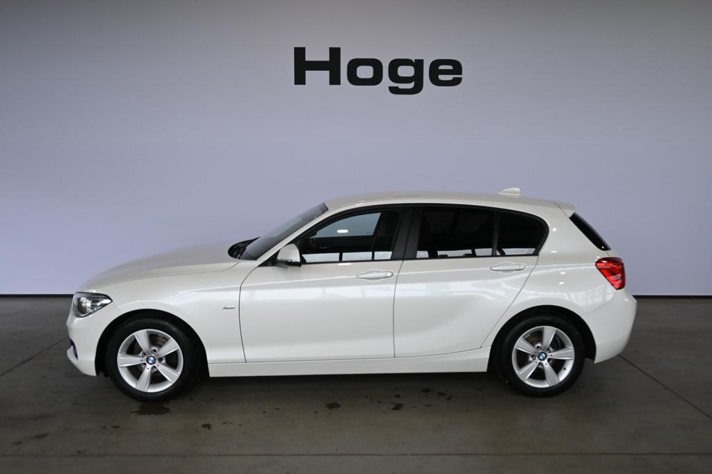BMW 1-serie 116i Sport Cima Navigatie Cruise Control LED Sto, Auto's, BMW, 1-Serie, Traction-control, Met garantie (alle), Wit