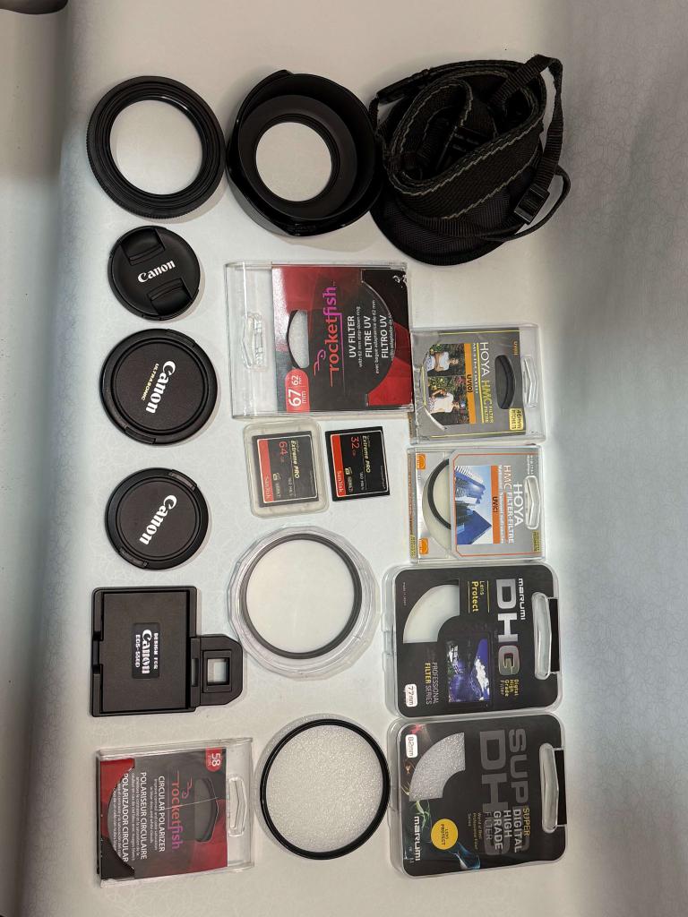 Canon Lensfilters / CF kaarten / Lenskappen e..t.c., Niet ingevuld, Gebruikt, Niet ingevuld, Niet ingevuld
