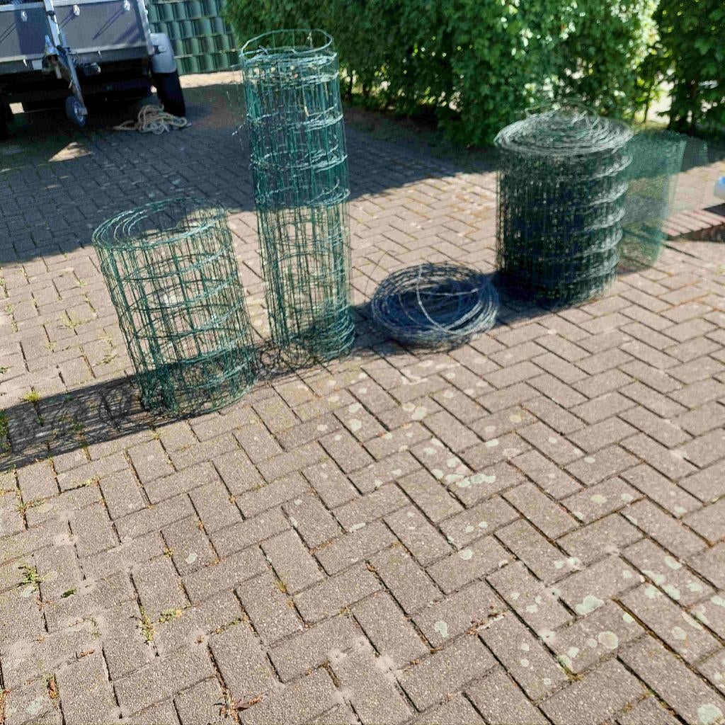 Draad ( diverse soorten gaas ), Ophalen, Zo goed als nieuw, 10 tot 20 meter, Draad