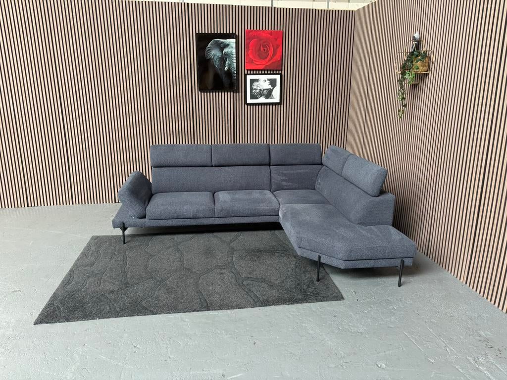 GRATIS LEVERING Goossens Gaura Hoekbank 270x210 GEREINIGD, 250 tot 300 cm, Hoekbank, Ophalen of Verzenden, Zo goed als nieuw