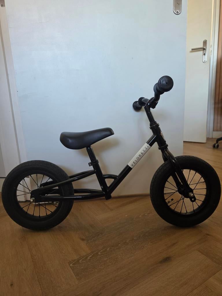 Veloretti loopfiets zwart, Ophalen, Gebruikt, Loopfiets