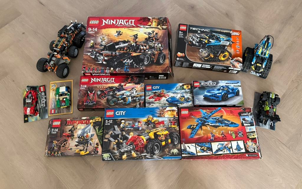 Grote collectie Lego, Ophalen, Zo goed als nieuw, Overige merken