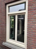 Kunststof kozijn draaikiep raam, Ophalen, Gevelraam of Ruit, 80 tot 120 cm, 160 cm of meer