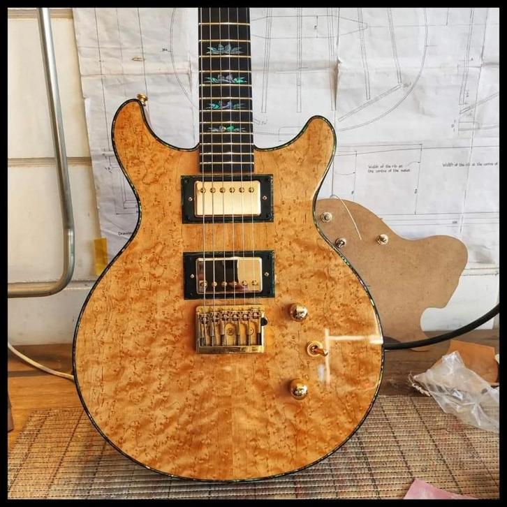 Handgebouwde Les Paul Junior model gitaar, Muziek en Instrumenten, Snaarinstrumenten | Gitaren | Elektrisch, Ophalen of Verzenden