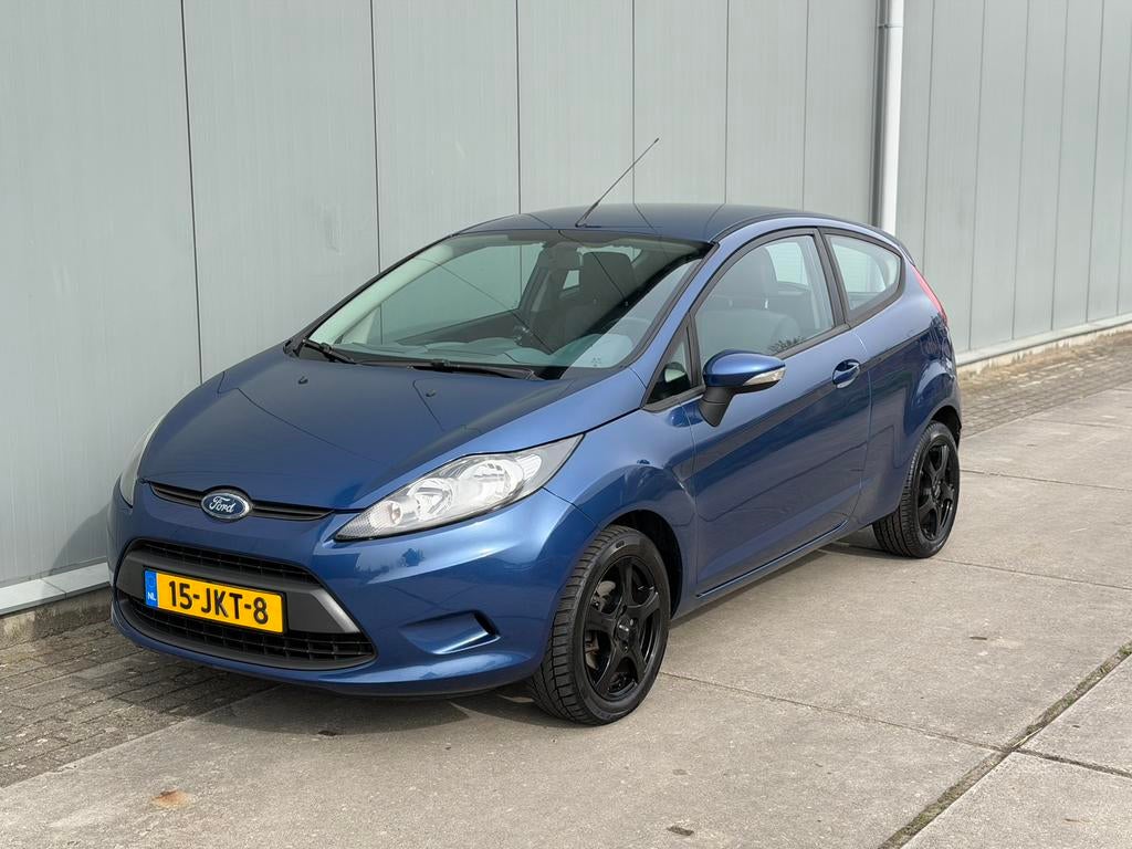 Ford Fiësta 1.25 3DR 2009 Blauw / Airco | NAP, Voorwielaandrijving, Euro 5, Stof, 4 cilinders