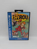 Spirou (Robbedoes) - Sega Mega Drive (PAL, CIB), Gebruikt, 1 speler, Ophalen of Verzenden, Platform