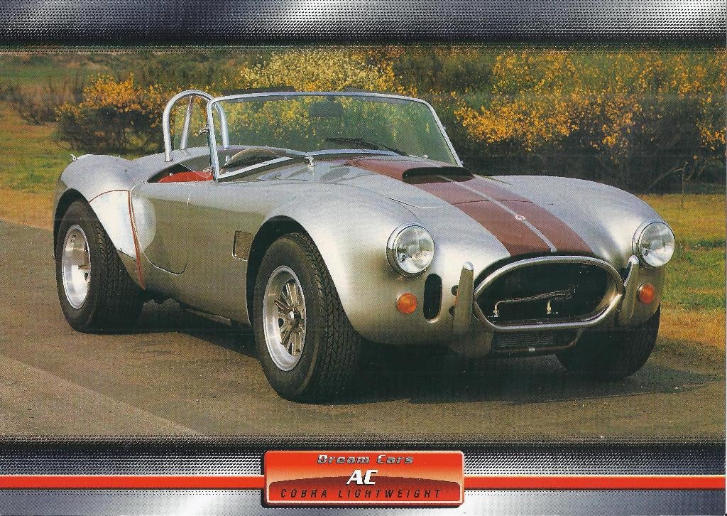 Ma441 foto ac cobra lightweight, Ophalen of Verzenden, 1980 tot heden, Zo goed als nieuw, Overige onderwerpen