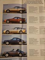 Brochure Porsche 1985/1986, Ophalen of Verzenden, Zo goed als nieuw, Porsche