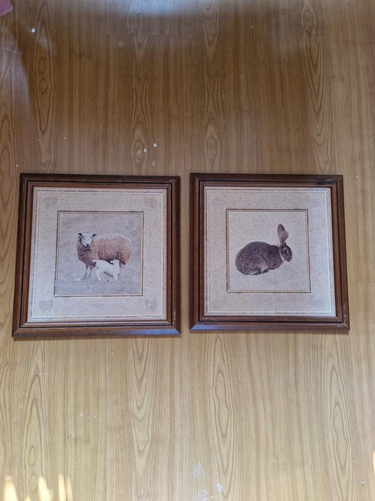 Houten schilderijtjes, Ophalen, Hout, Minder dan 50 cm, Minder dan 50 cm