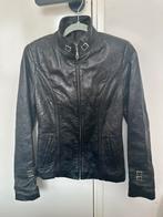 Real Leather Jacket, Kleding | Dames, Jassen | Zomer, Ophalen of Verzenden, Nieuw, Maat 34 (XS) of kleiner, Zwart