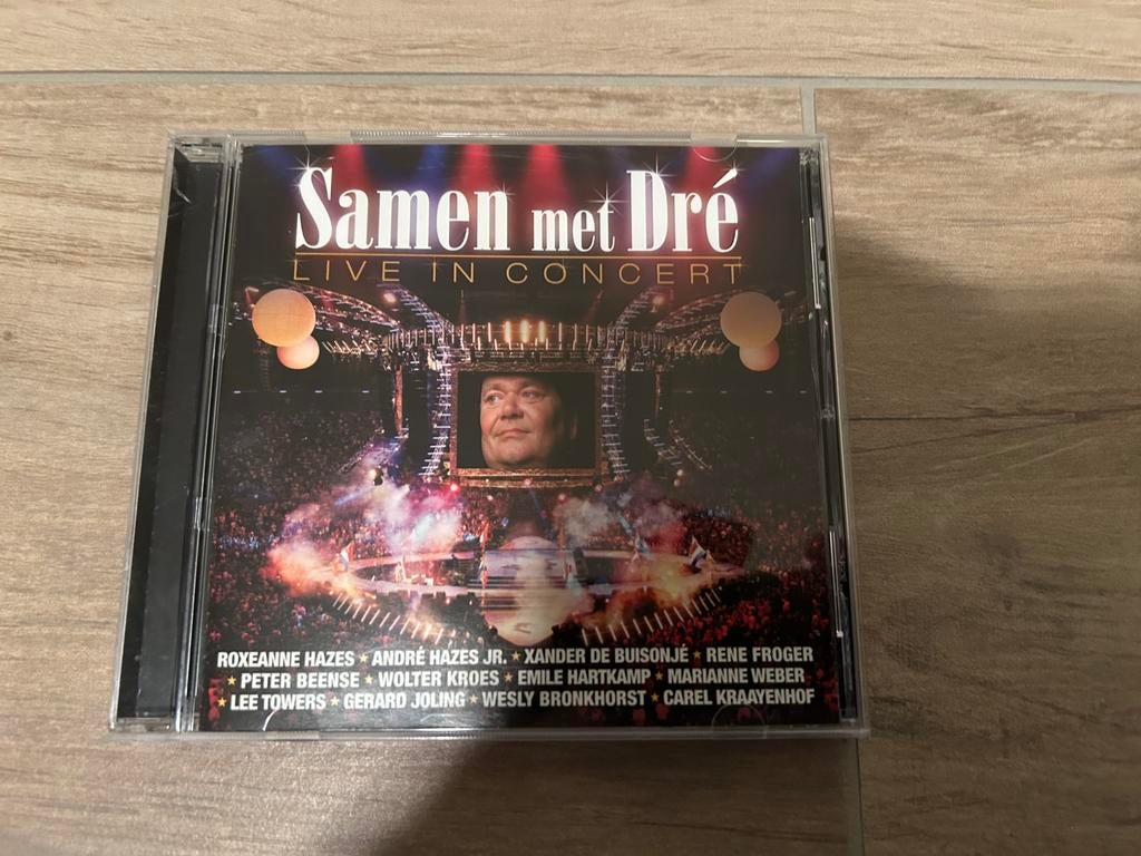 CD  van Andre Hazes - Samen met Dré Live in Concert, Ophalen of Verzenden, Gebruikt, Levenslied of Smartlap