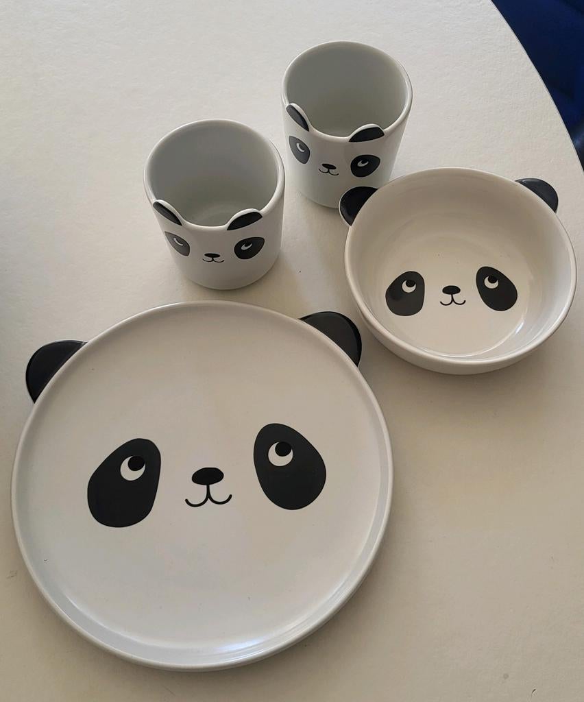 Kinder servies panda h&m home, Huis en Inrichting, Keuken | Servies, Ophalen, Nieuw, Overige stijlen, Porselein