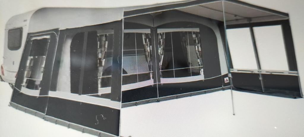 Dorema Voortent Garda XL 270 & Luifel Locarno All Season, Ophalen