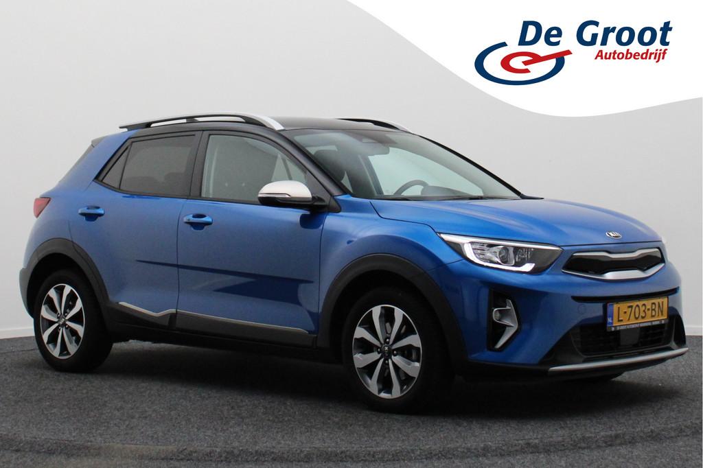 Kia Stonic 1.0 T-GDi MHEV DynamicPlusLine Automaat Two-Tone,, Auto's, Kia, Bedrijf, Te koop, Stonic, ABS, Achteruitrijcamera, Airbags