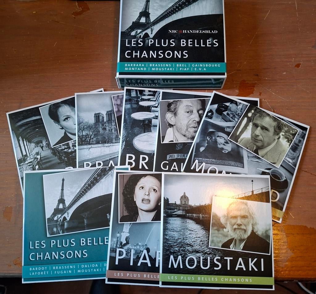 8-CD-Box -Les plus belles chansons (nieuw, ongebruikt), Cd's en Dvd's, Ophalen of Verzenden, Nieuw in verpakking