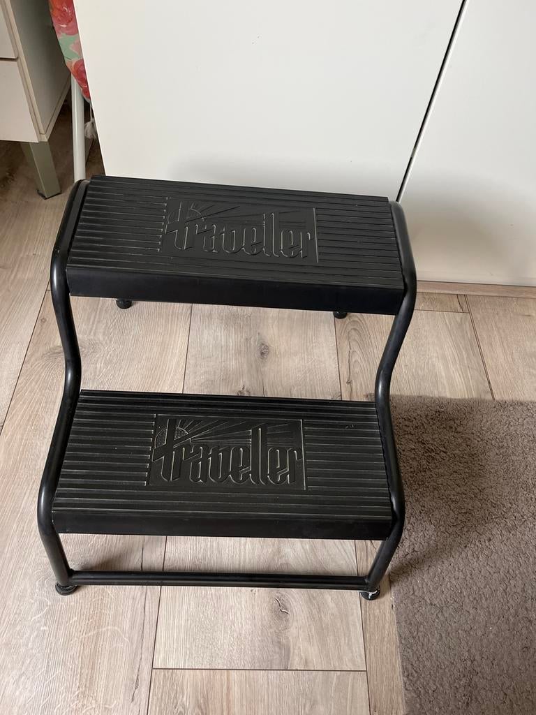 Stevig opstapje met antislip, 44x18.5 cm, 35 cm hoog, Ophalen of Verzenden, Gebruikt