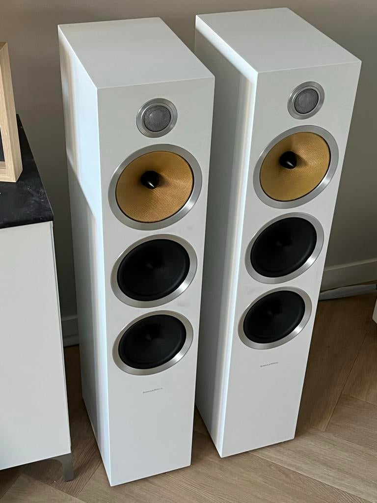 B&W CM9 S2 (Wit) - Set van 2, Ophalen, Zo goed als nieuw, Bowers & Wilkins (B&W), 120 watt of meer