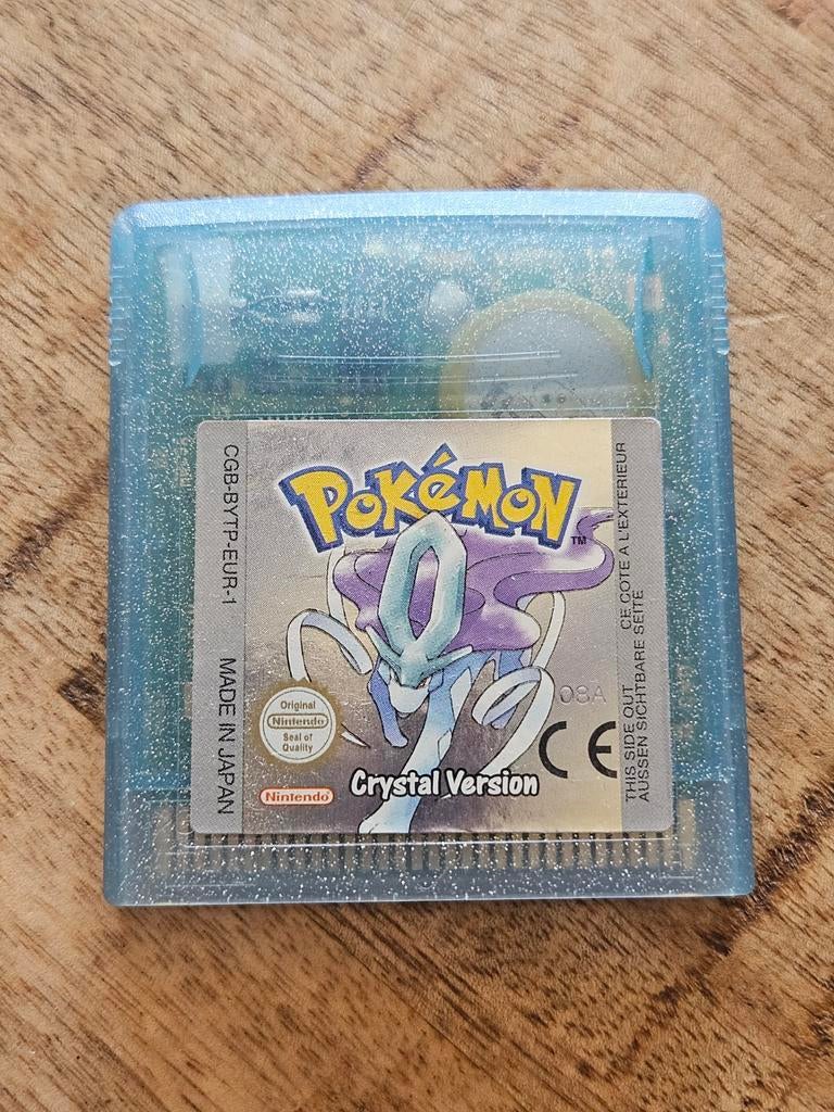 Pokémon Crystal Version - Game Boy Color - Origineel, Spelcomputers en Games, Games | Nintendo Game Boy, Ophalen of Verzenden