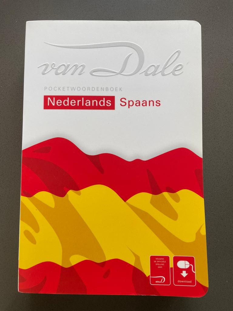 van Dale woordenboek spaans - nederlands /nederlands -spaans, Boeken, Ophalen of Verzenden, Zo goed als nieuw, Van Dale, Spaans