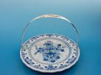 Delfts blauw bord met zilveren handvat, Ophalen of Verzenden