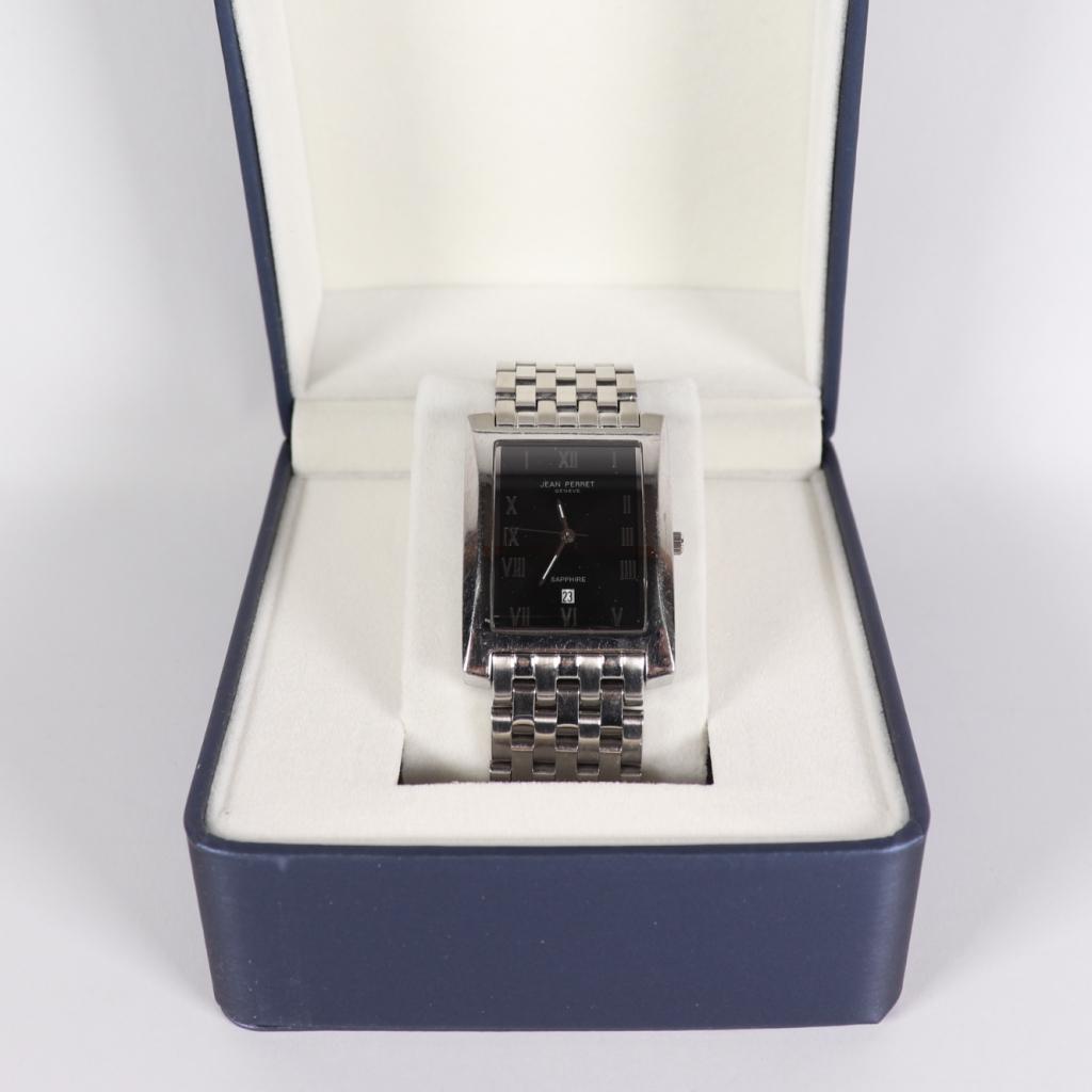 Jean Perret Geneve Sapphire Crystal Slim Line, Flex Ltd., Gebruikt, https://flex.com/contact-us, Nobelstraat 10, 5807 GA Oostrum LB, Limburg, Nederland