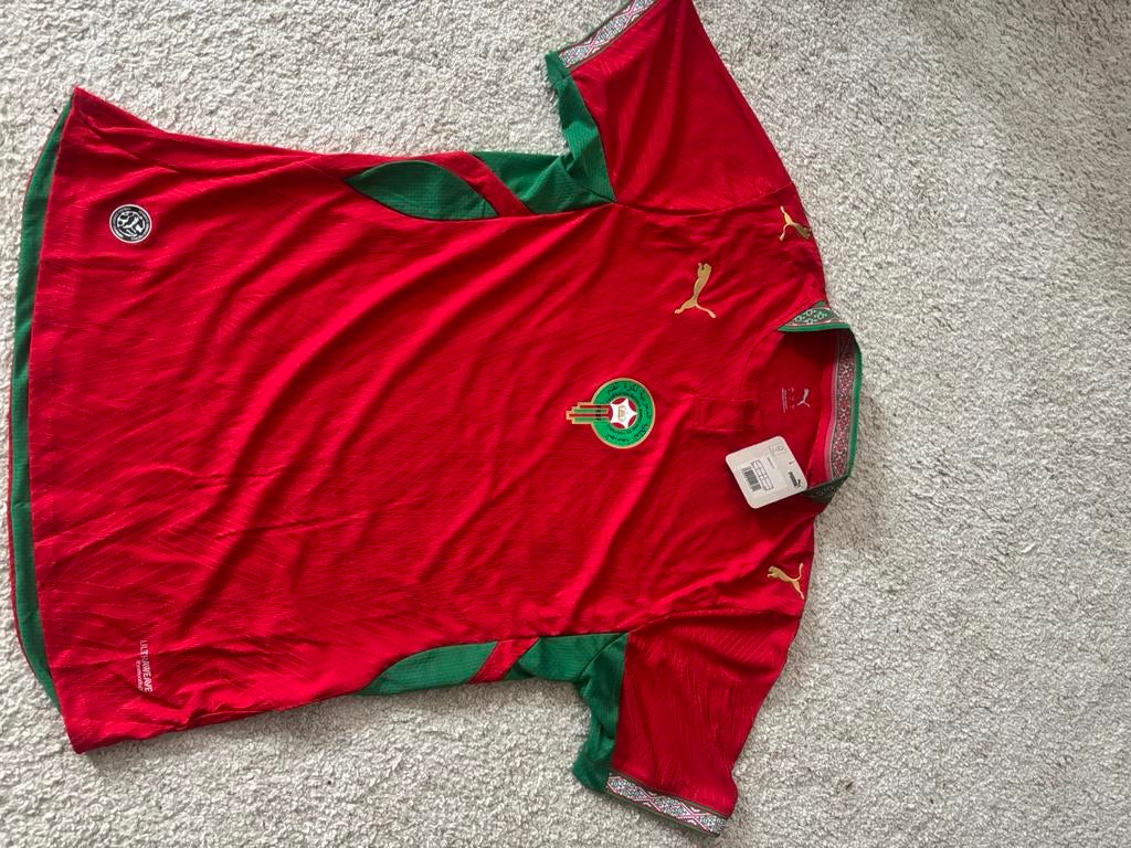 Marokko voetbal thuis shirt - WK 2026 - Nieuw, Ophalen of Verzenden, Zo goed als nieuw, Shirt