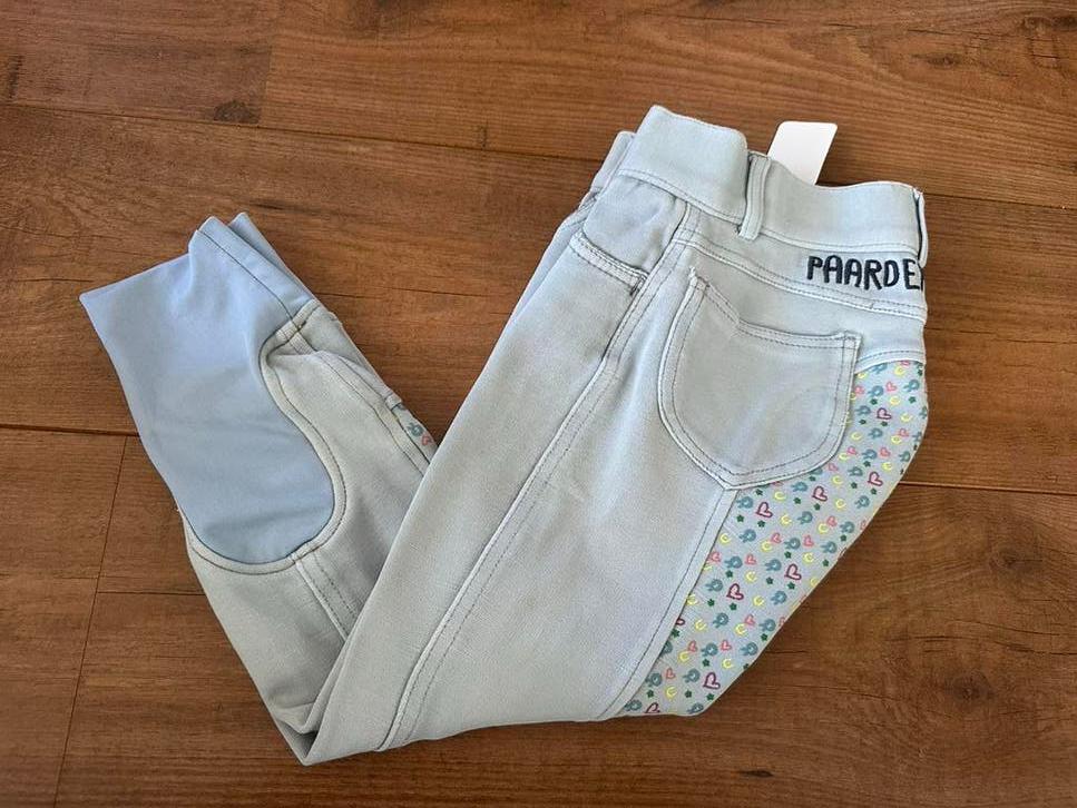 Gebruikte rijbroek van Paardenpraattv maat 128, Dieren en Toebehoren, Paardrijkleding, Gebruikt, Kinderen, Dressuur, Onderkleding