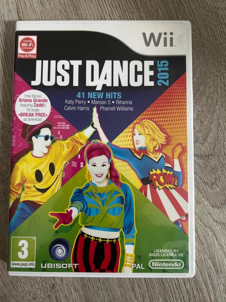 Just Dance 2015 Wii, Spelcomputers en Games, Games | Nintendo Wii, Muziek, Ophalen of Verzenden, Zo goed als nieuw, 3 spelers of meer