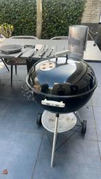 Weber barbeque zwart met dekselhouder 57 cm, Ophalen, Gebruikt