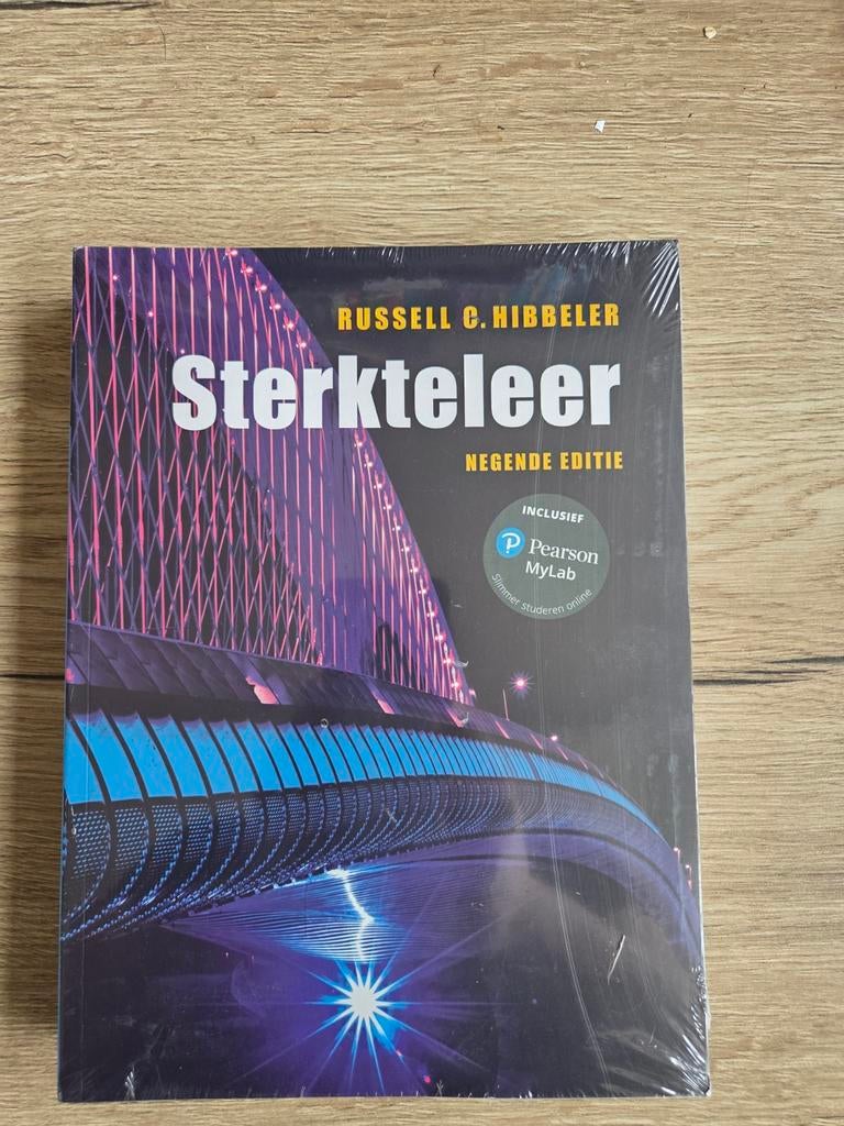 Sterkteleer Hibbeler 9e editie, Boeken, Ophalen of Verzenden