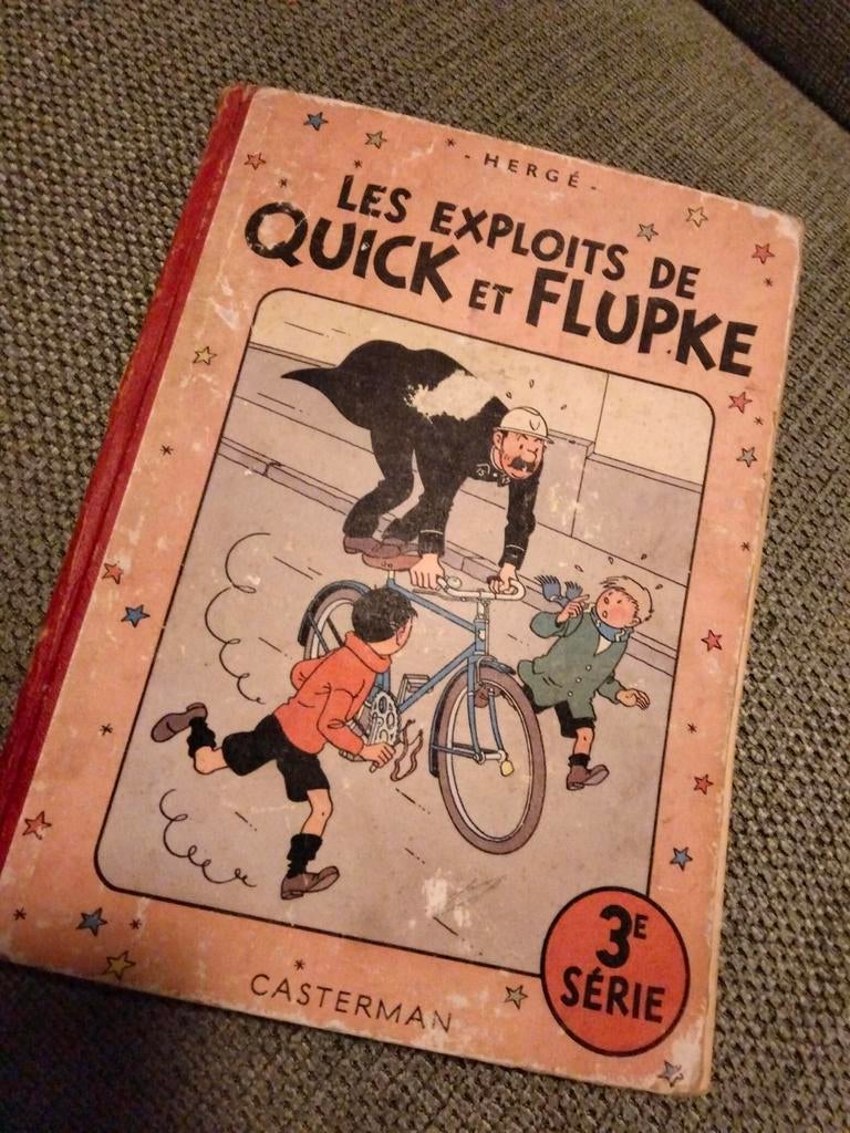 Hergé - les exploits de Quick et Flupke 3e série (1950), Ophalen