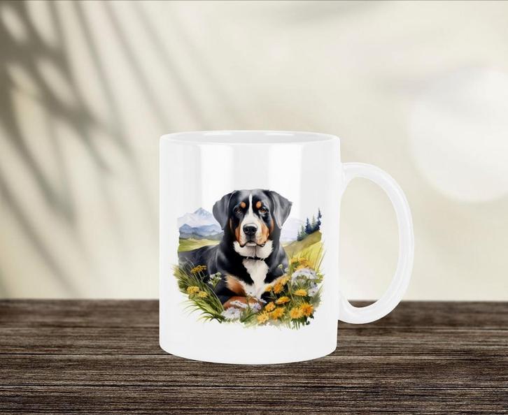 Appenzeller mok, Huis en Inrichting, Keuken | Servies, Nieuw, Kop(pen) en/of Schotel(s), Overige stijlen, Verzenden