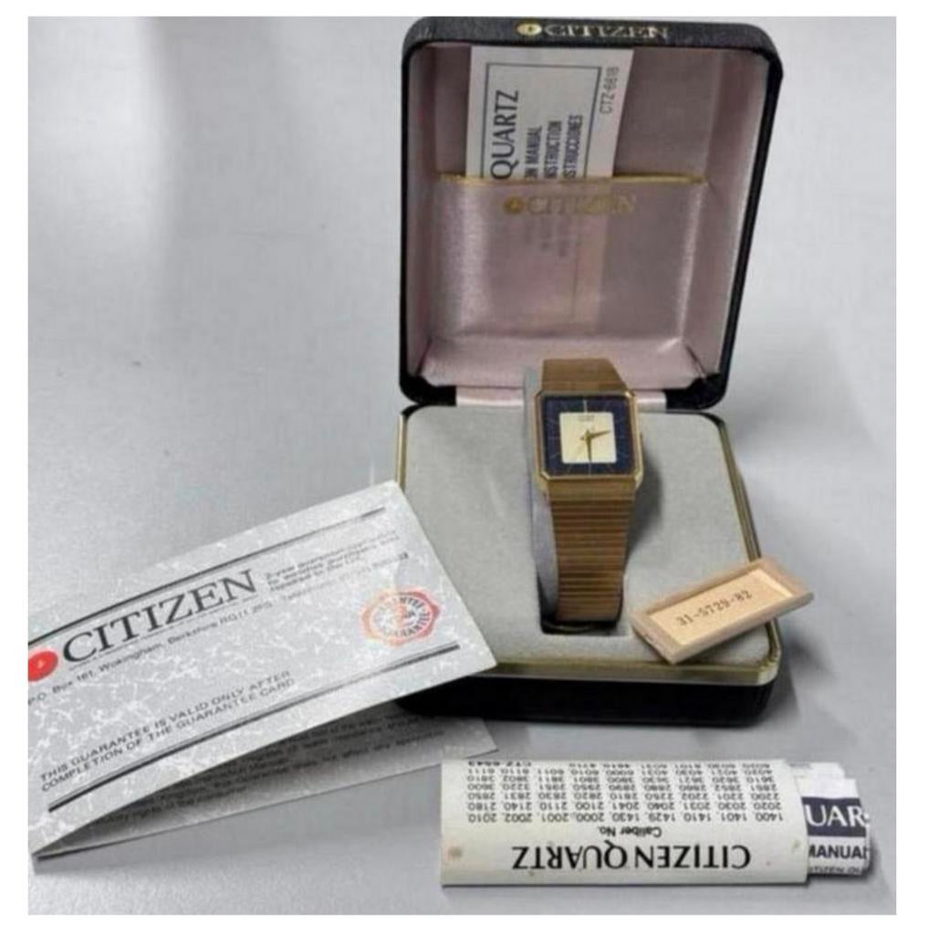 Vintage Citizen CTZ-6618 ca 1970 pols horloge dames Vierkant, Sieraden, Tassen en Uiterlijk, Horloges | Dames, Overige merken