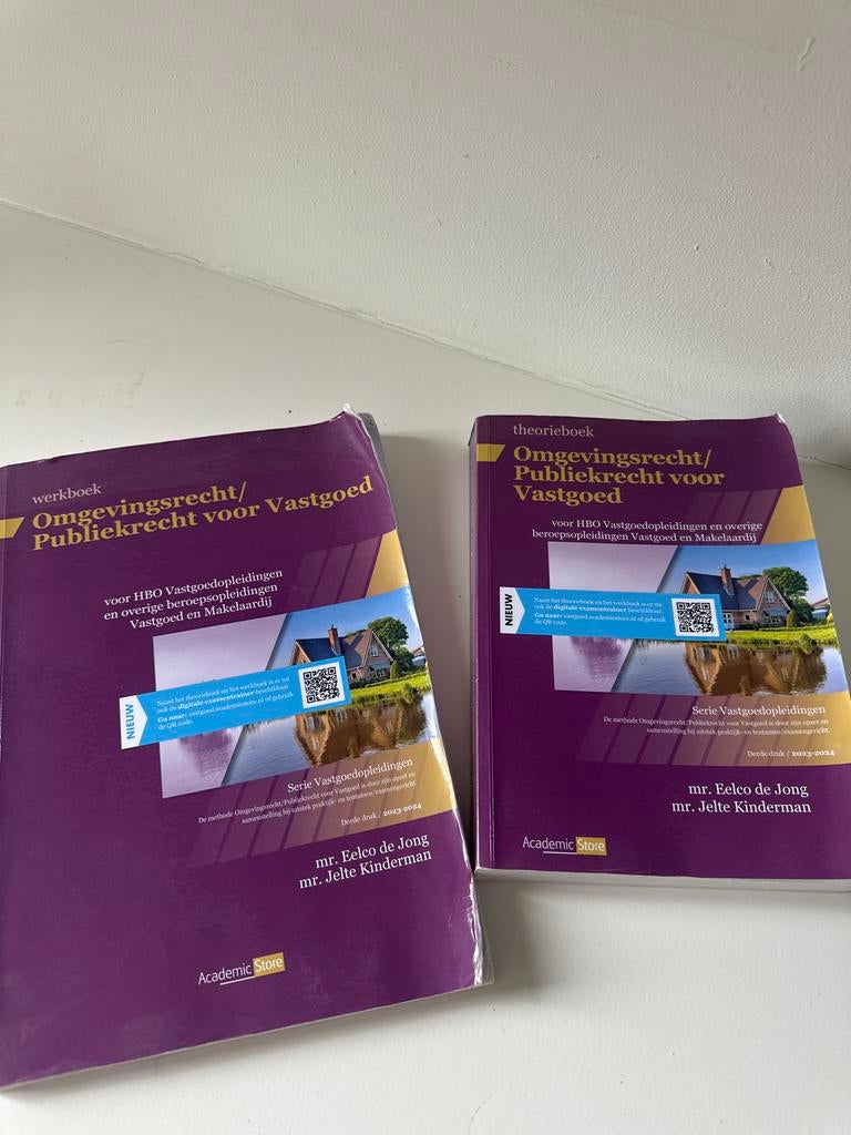 Omgevingsrecht/Publiekrecht voor Vastgoed 3e druk, Ophalen of Verzenden, Gelezen