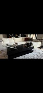 Zwarte salontafel eric kuster stijl, Gebruikt, 50 tot 100 cm, Minder dan 50 cm, Rechthoekig