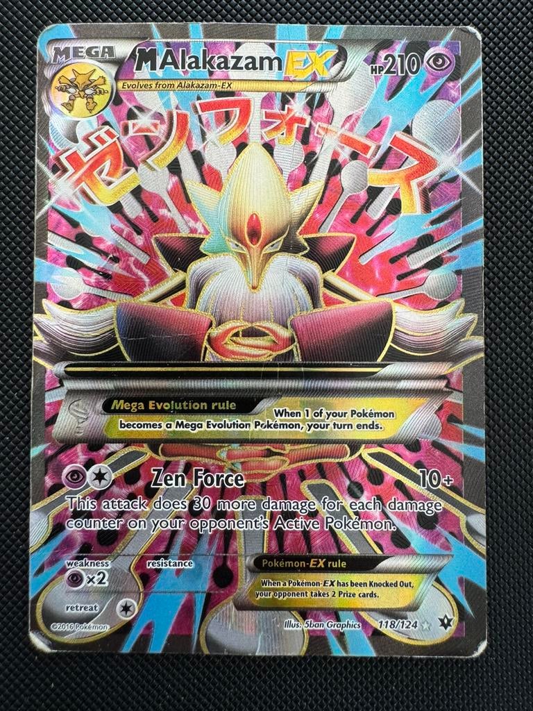 M Alakazam #118 Fates Collide Pokemon kaart, Ophalen of Verzenden, Zo goed als nieuw