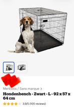 Opvouwbare hondenbench 92x57x64, Ophalen, Hondenkennel, Minder dan 65 cm, Zo goed als nieuw