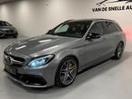 Mercedes-Benz C-klasse Estate AMG 63 S KERAMISCH/SCHAALSTOEL, Automaat, Achterwielaandrijving, Gebruikt, Leder en Stof