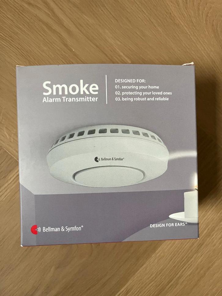 Bellman & Symfon Visit Rookmelder Zender BE1481 (2x), Diversen, Verpleegmiddelen, Nieuw, Ophalen of Verzenden