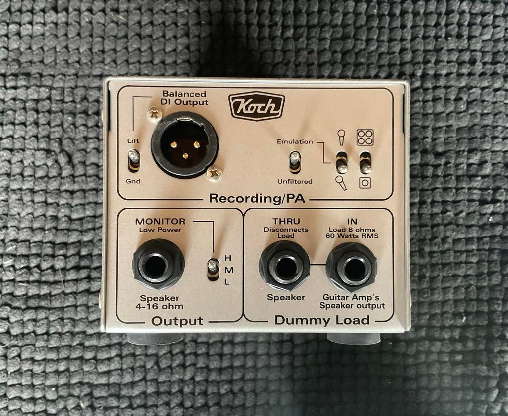 Koch Dummybox Studio/PA - Speaker Simulator/DI Box, Ophalen of Verzenden, Zo goed als nieuw, Overige typen