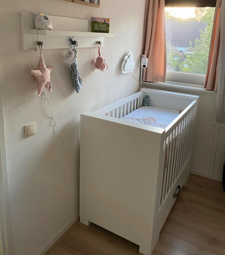 Babykamer Kidsmill Brent Wit, Kinderen en Baby's, Babywiegjes en Ledikanten, Gebruikt, Ledikant, Ophalen